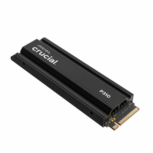 Crucial P310 2280 1TB PCIe Gen4 NVMe Gaming PS5 SSD with Heatsink, Up to 7,100MB/s, PlayStation5, Laptop & Desktop (PC) Compatible, Solid State Drive - CT1000P310SSD5-01